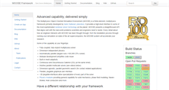 Desktop Screenshot of mooseframework.org